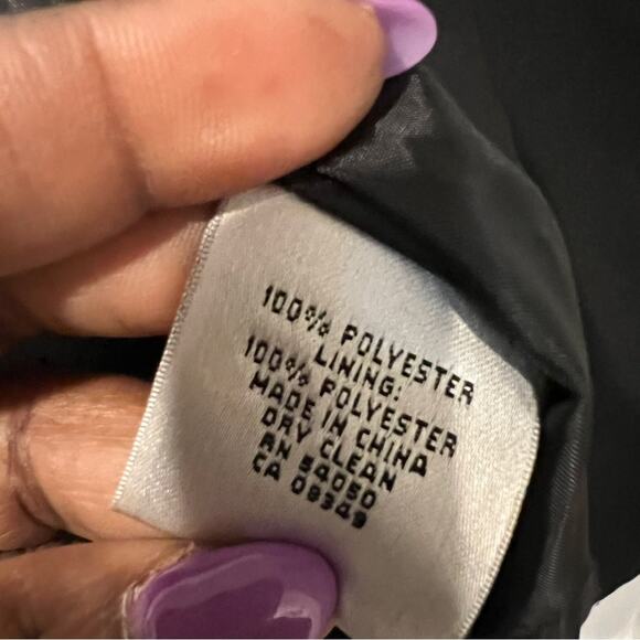 NWT $129 Kasper Black Blazer Elegant Suit Blazer Jacket - Picture 6 of 7